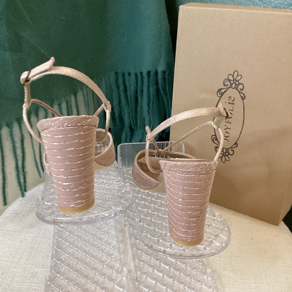 Joyfolie Rosegold Amore‎ Strappy Heels - Picture 2 of 3